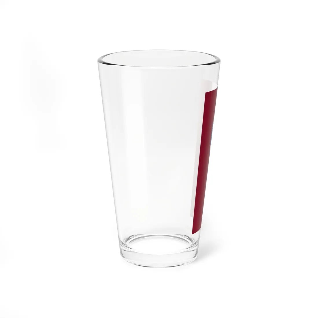 Flag of Postojna vertical 2x1 (Slovenia) Pint Glass 16oz - Go Mug Yourself