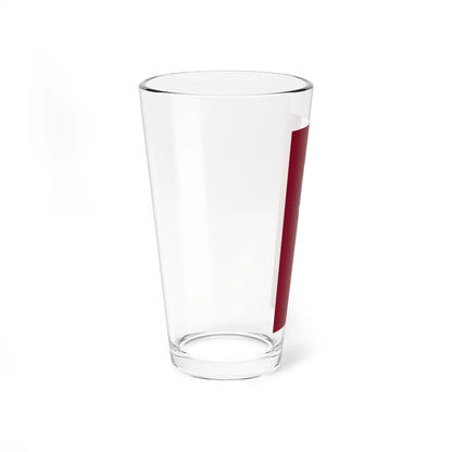 Flag of Postojna vertical 2x1 (Slovenia) Pint Glass 16oz - Go Mug Yourself