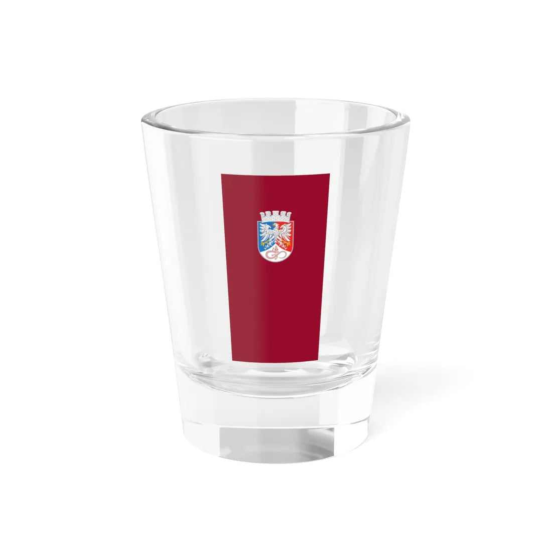 Flag of Postojna vertical 2x1 (Slovenia) Shot Glass 1.5oz 1.5oz - Go Mug Yourself