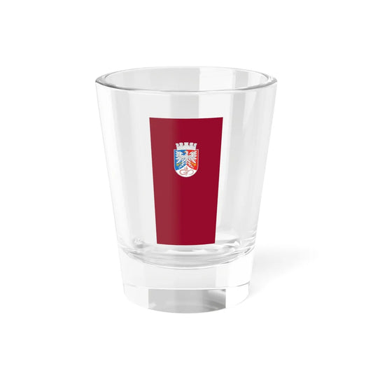 Flag of Postojna vertical 2x1 (Slovenia) Shot Glass 1.5oz 1.5oz - Go Mug Yourself