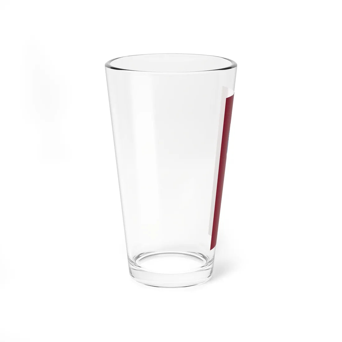 Flag of Postojna vertical (Slovenia) Pint Glass 16oz - Go Mug Yourself