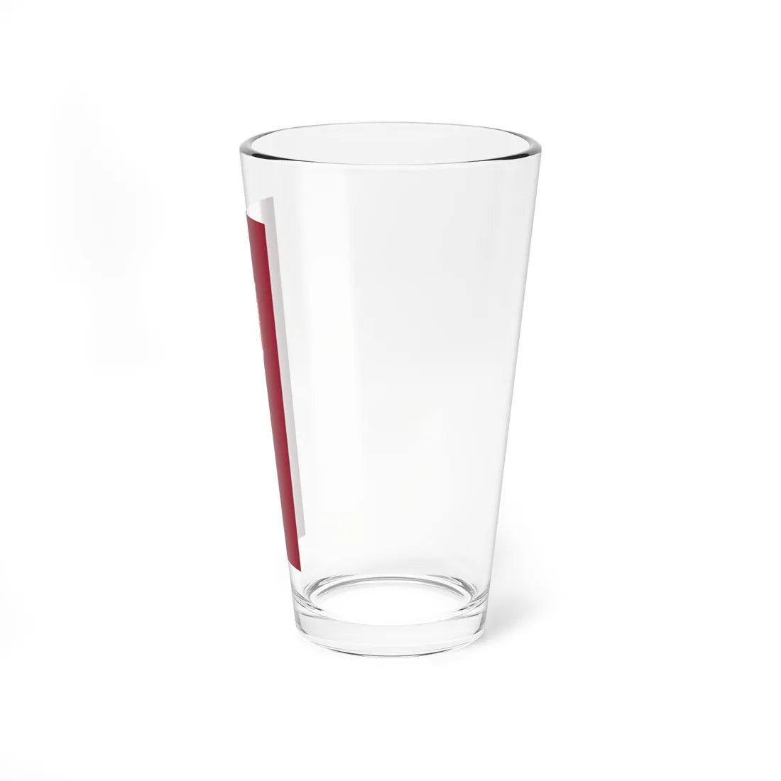 Flag of Postojna vertical (Slovenia) Pint Glass 16oz - Go Mug Yourself