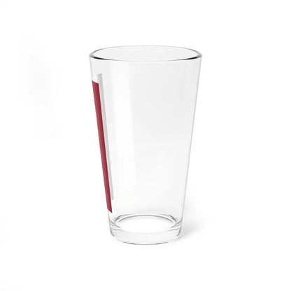 Flag of Postojna vertical (Slovenia) Pint Glass 16oz - Go Mug Yourself