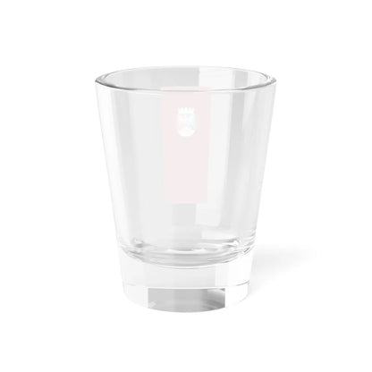 Flag of Postojna vertical (Slovenia) Shot Glass 1.5oz - Go Mug Yourself