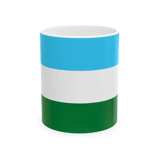 Flag of Postrervalle Bolivia (Bolivia) White Coffee Mug 11oz - Go Mug Yourself