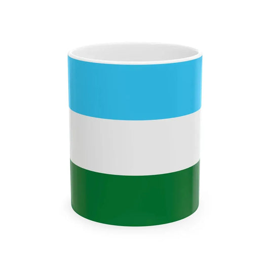 Flag of Postrervalle Bolivia (Bolivia) White Coffee Mug 11oz - Go Mug Yourself
