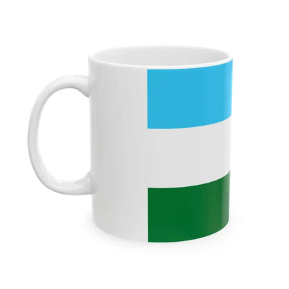 Flag of Postrervalle Bolivia (Bolivia) White Coffee Mug - Go Mug Yourself