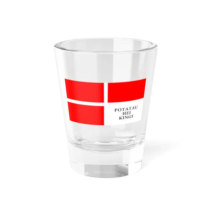 Flag of Potatau Te Wherowhero (New Zealand) Shot Glass 1.5oz 1.5oz - Go Mug Yourself