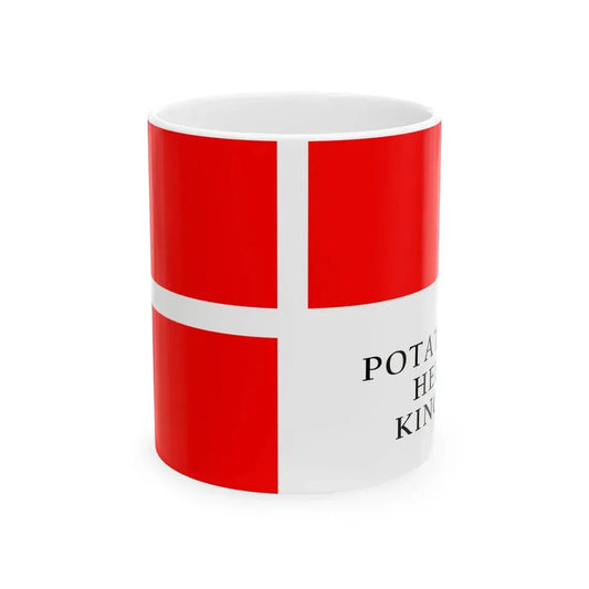 Flag of Potatau Te Wherowhero (New Zealand) White Coffee Mug 11oz - Go Mug Yourself