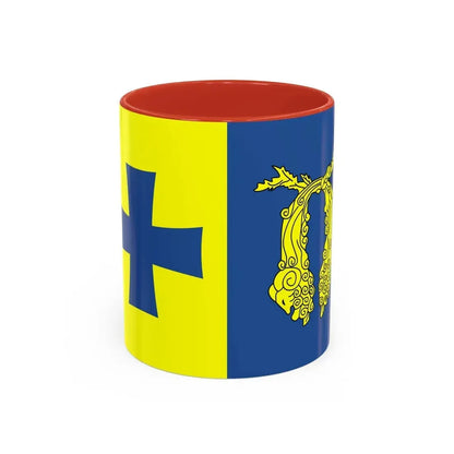 Flag of Poti Georgia - Accent Coffee Mug 11oz Red - Go Mug Yourself