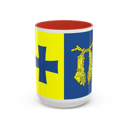 Flag of Poti Georgia - Accent Coffee Mug 15oz Red - Go Mug Yourself