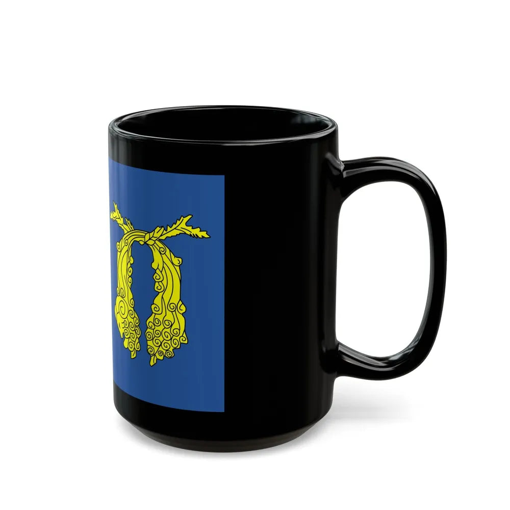 Flag of Poti Georgia - Black Coffee Mug-Go Mug Yourself