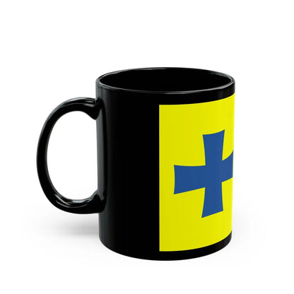 Flag of Poti Georgia - Black Coffee Mug-Go Mug Yourself