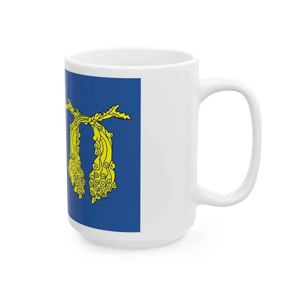 Flag of Poti Georgia - White Coffee Mug-Go Mug Yourself