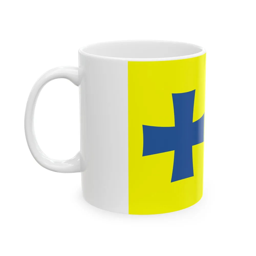 Flag of Poti Georgia - White Coffee Mug-Go Mug Yourself