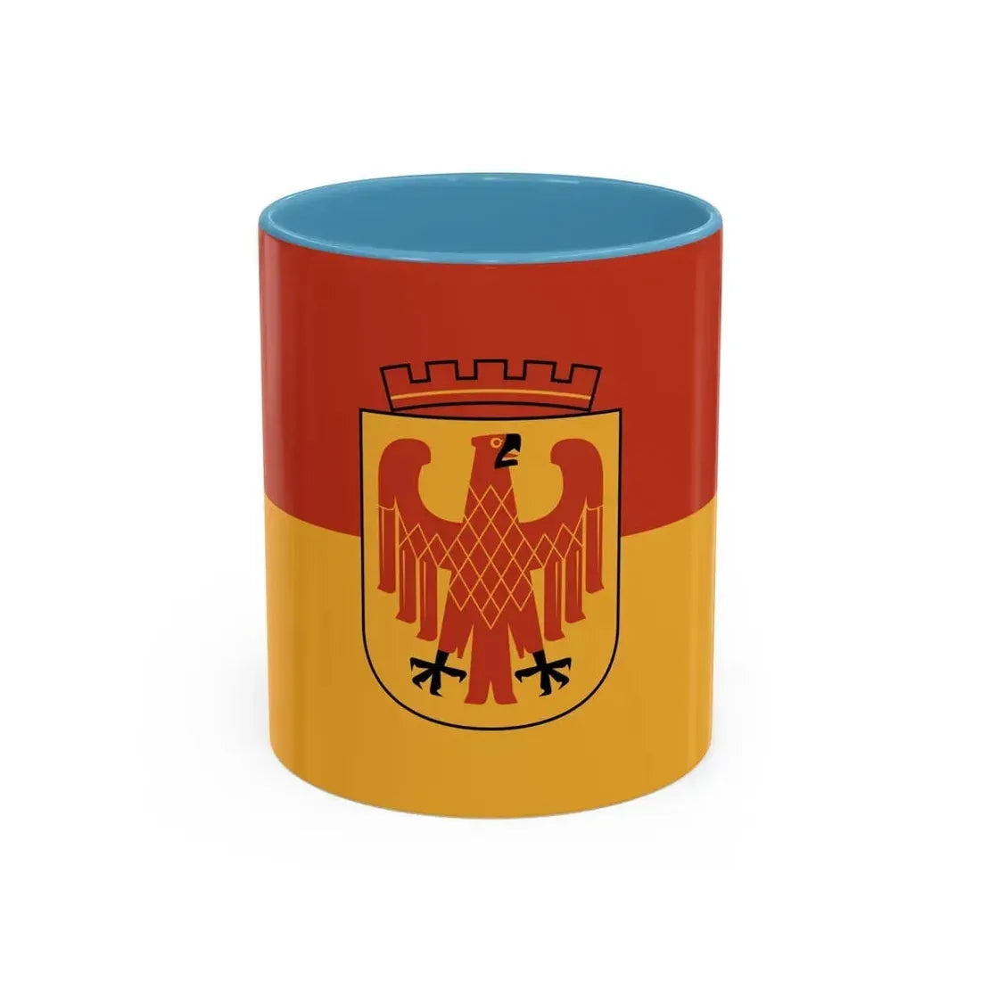 Flag of Potsdam Germany - Accent Coffee Mug 11oz Light Blue - Go Mug Yourself