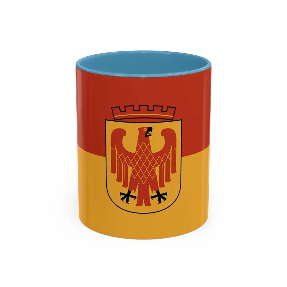 Flag of Potsdam Germany - Accent Coffee Mug 11oz Light Blue - Go Mug Yourself