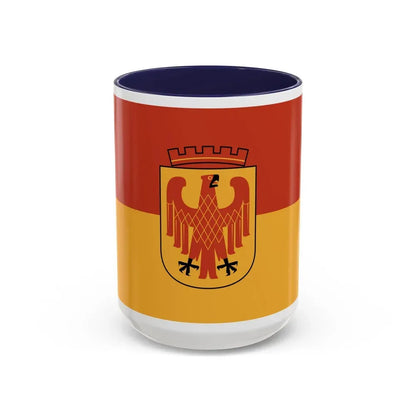 Flag of Potsdam Germany - Accent Coffee Mug 15oz Navy - Go Mug Yourself