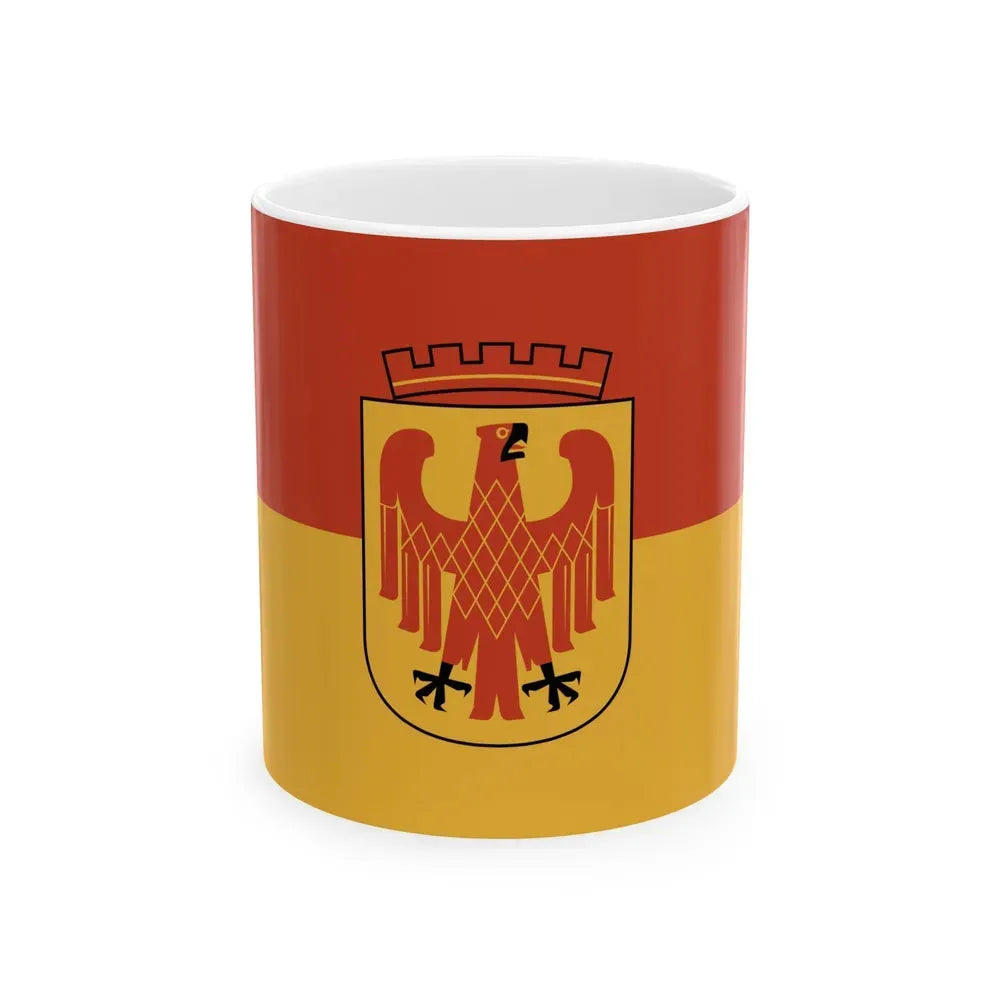 Flag of Potsdam Germany - White Coffee Mug 11oz - Go Mug Yourself