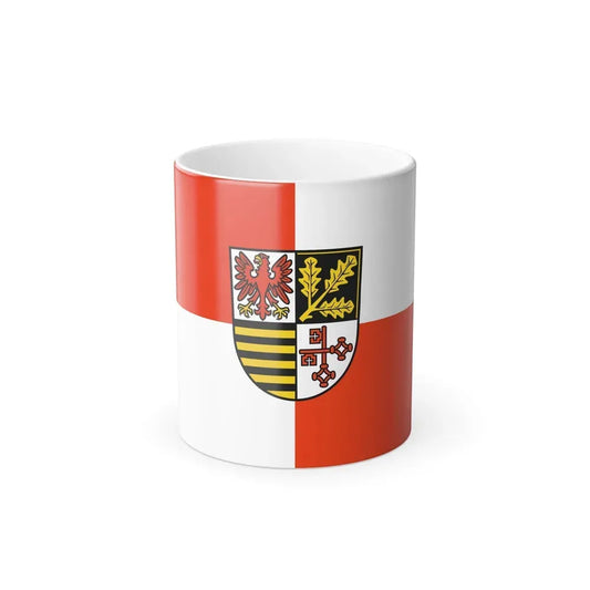 Flag of Potsdam Mittelmark Germany - Color Changing Coffee Mug 11oz - Go Mug Yourself
