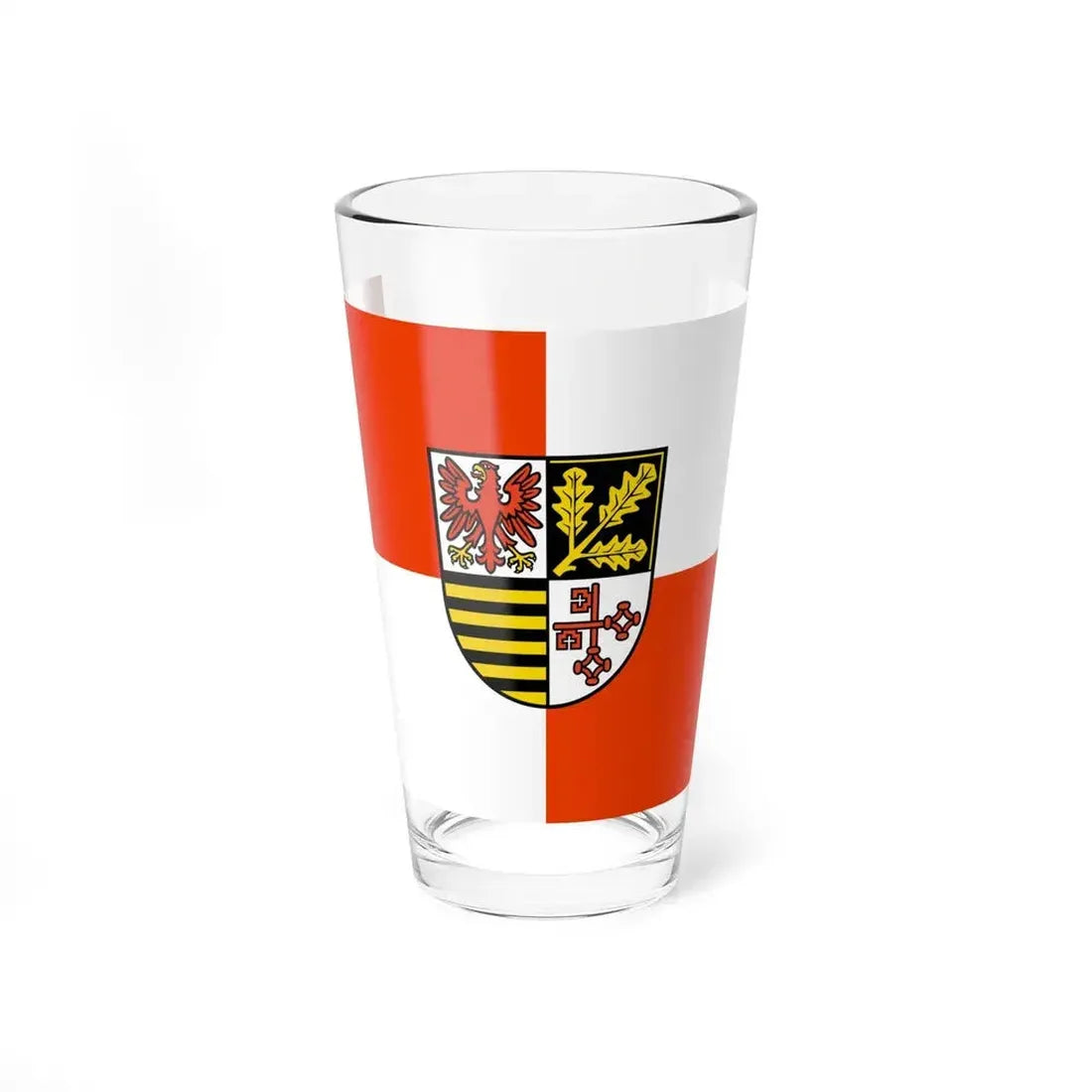 Flag of Potsdam Mittelmark Germany - Pint Glass 16oz 16oz - Go Mug Yourself