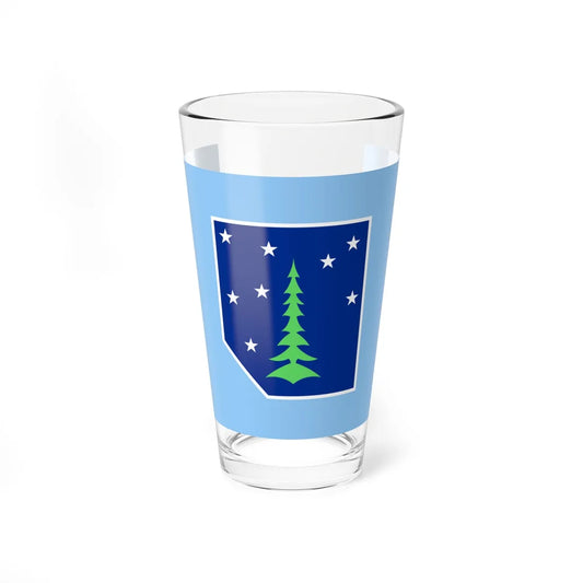 Flag of Potter County Pennsylvania (United States) Pint Glass 16oz 16oz - Go Mug Yourself