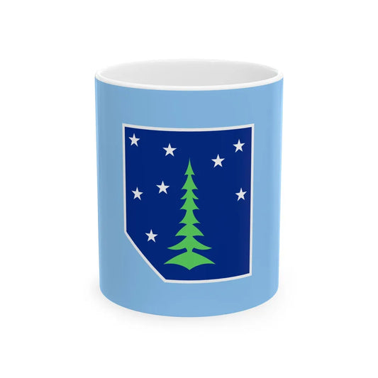 Flag of Potter County Pennsylvania (United States) White Coffee Mug 11oz - Go Mug Yourself