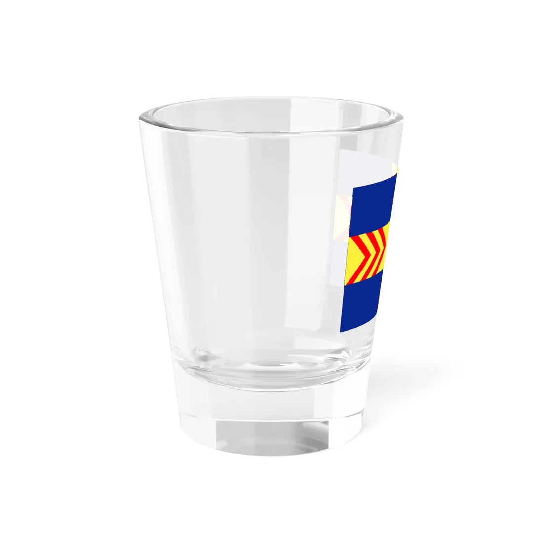 Flag of Pouldergat (France) Shot Glass 1.5oz - Go Mug Yourself