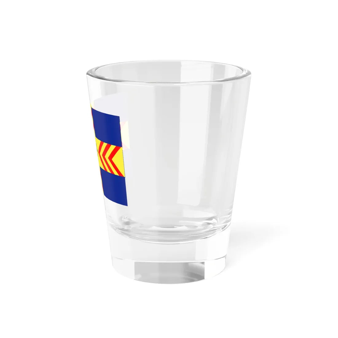 Flag of Pouldergat (France) Shot Glass 1.5oz - Go Mug Yourself