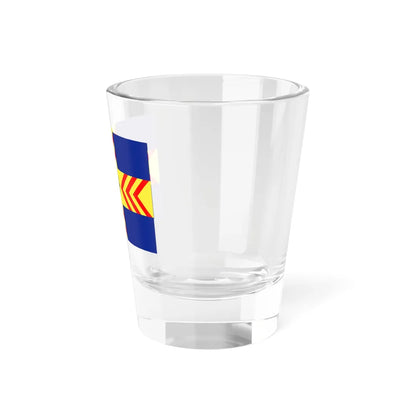 Flag of Pouldergat (France) Shot Glass 1.5oz - Go Mug Yourself