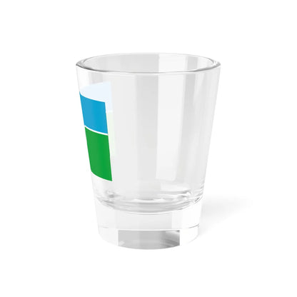 Flag of Povorovo Moscow oblast (Russia) Shot Glass 1.5oz - Go Mug Yourself