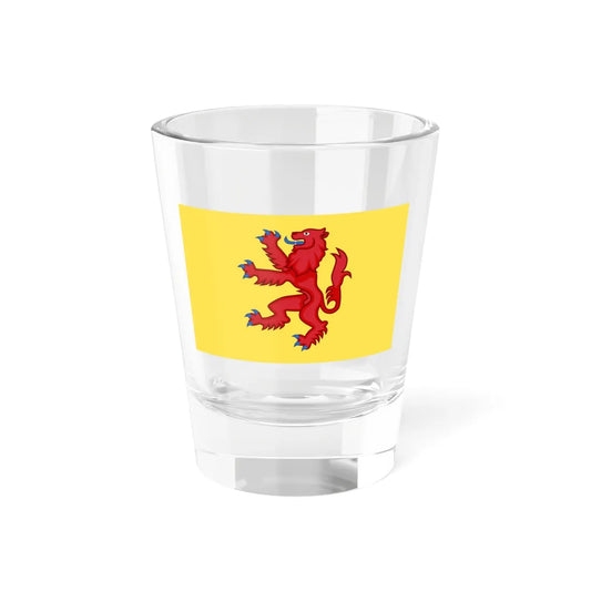 Flag of Powys (United Kingdom) Shot Glass 1.5oz 1.5oz - Go Mug Yourself
