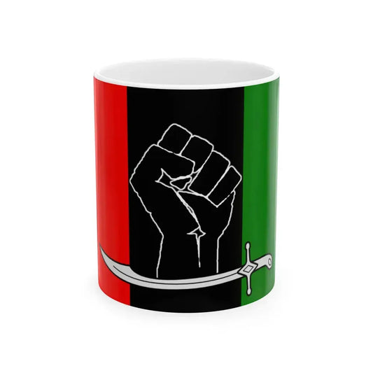 Flag of PPP-SB (Pakistan) White Coffee Mug 11oz - Go Mug Yourself
