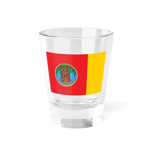 Flag of Prachin Buri Province (Thailand) Shot Glass 1.5oz 1.5oz - Go Mug Yourself