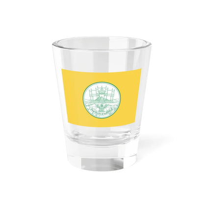 Flag of Prachuap Khiri Khan (Thailand) Shot Glass 1.5oz 1.5oz - Go Mug Yourself