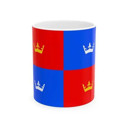 Flag of Prague 1 (Czech Republic) White Coffee Mug 11oz - Go Mug Yourself