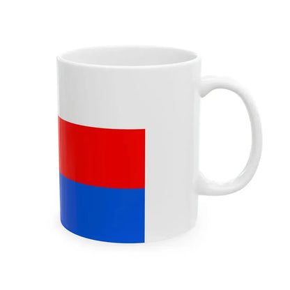 Flag of Prague 10 (Czech Republic) White Coffee Mug - Go Mug Yourself