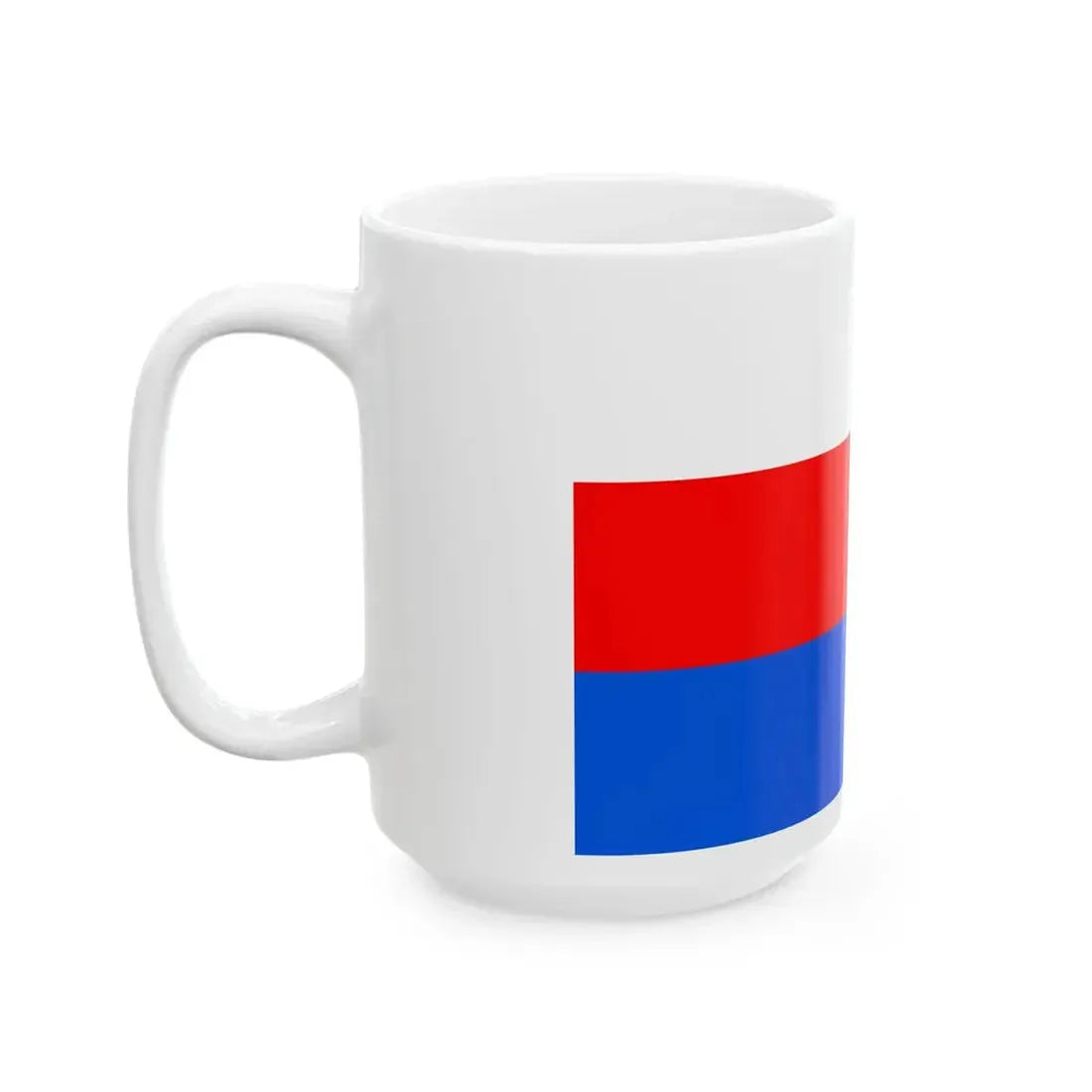 Flag of Prague 10 (Czech Republic) White Coffee Mug - Go Mug Yourself