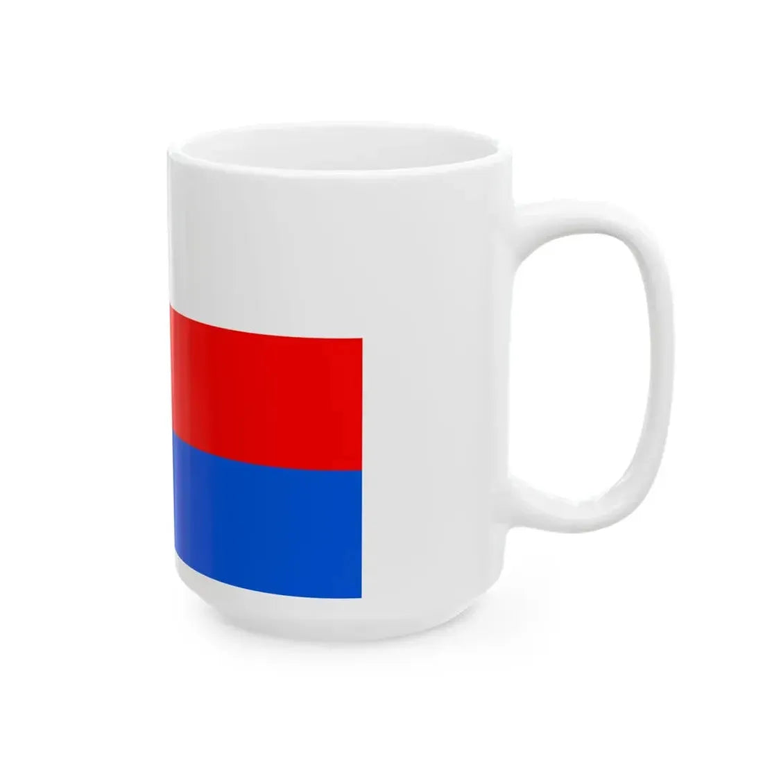 Flag of Prague 10 (Czech Republic) White Coffee Mug - Go Mug Yourself