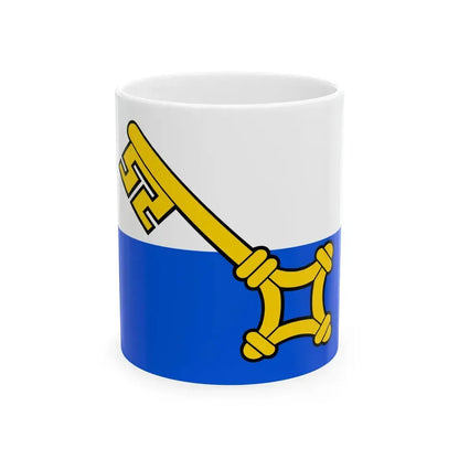 Flag of Prague 11 (Czech Republic) White Coffee Mug 11oz - Go Mug Yourself