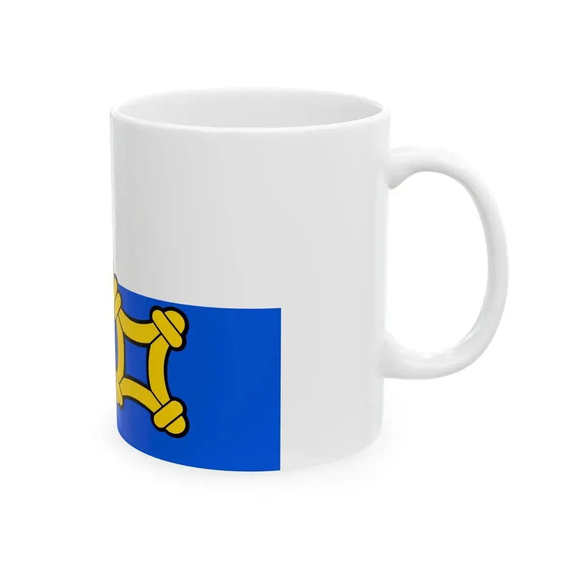 Flag of Prague 11 (Czech Republic) White Coffee Mug - Go Mug Yourself