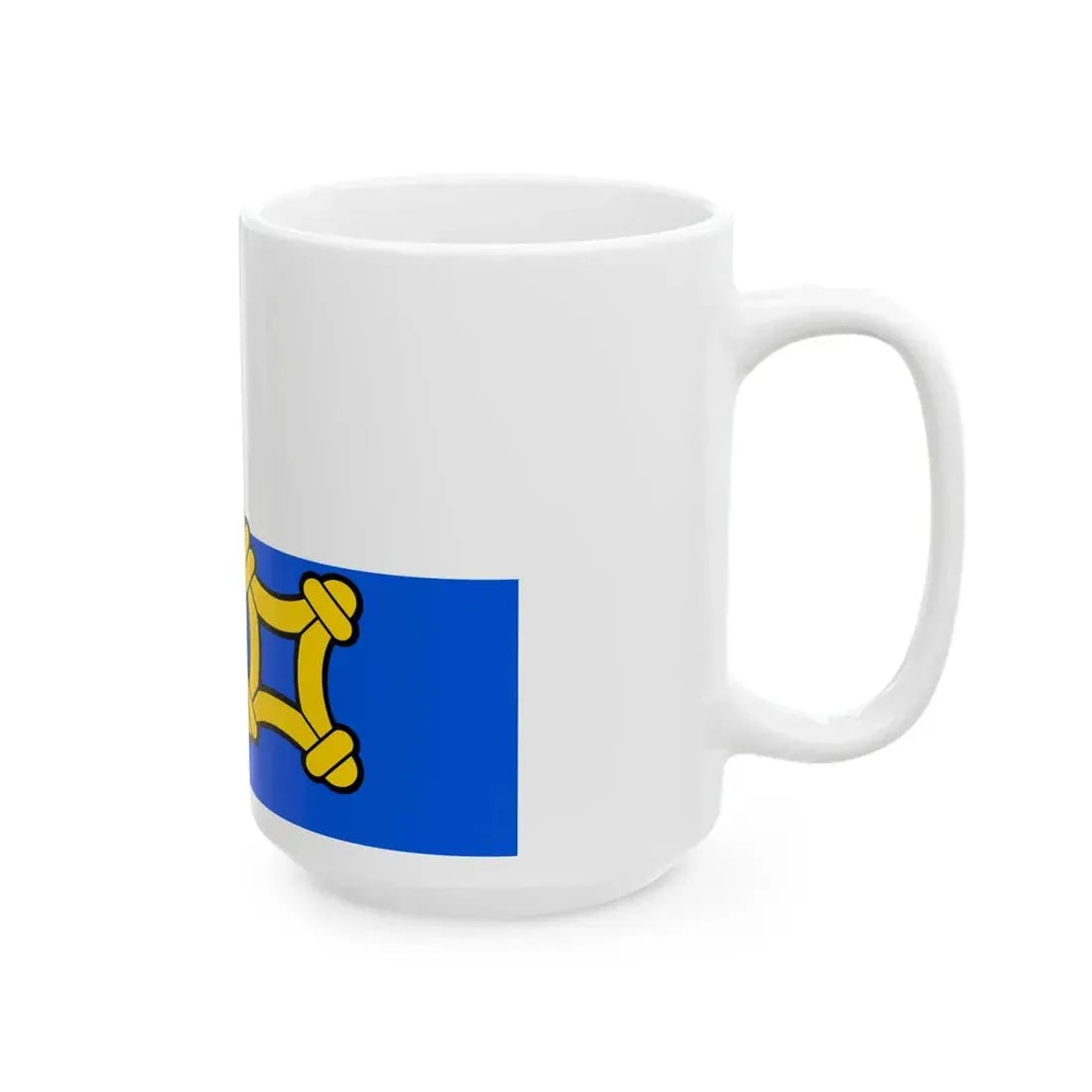 Flag of Prague 11 (Czech Republic) White Coffee Mug - Go Mug Yourself