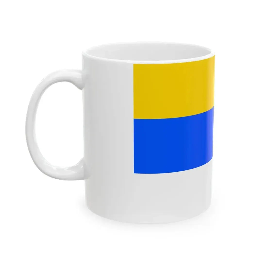 Flag of Prague 12 (Czech Republic) White Coffee Mug - Go Mug Yourself