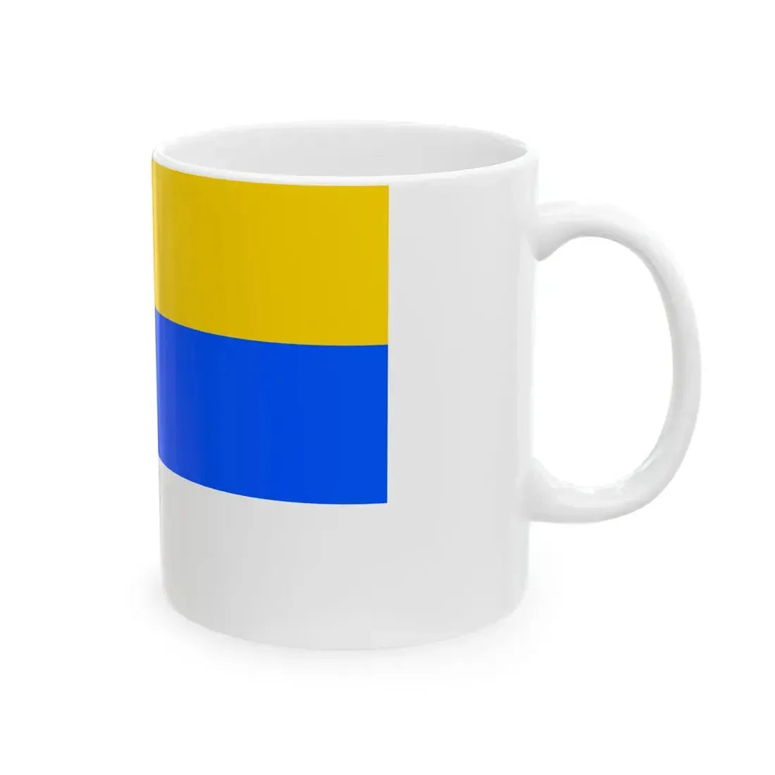 Flag of Prague 12 (Czech Republic) White Coffee Mug - Go Mug Yourself