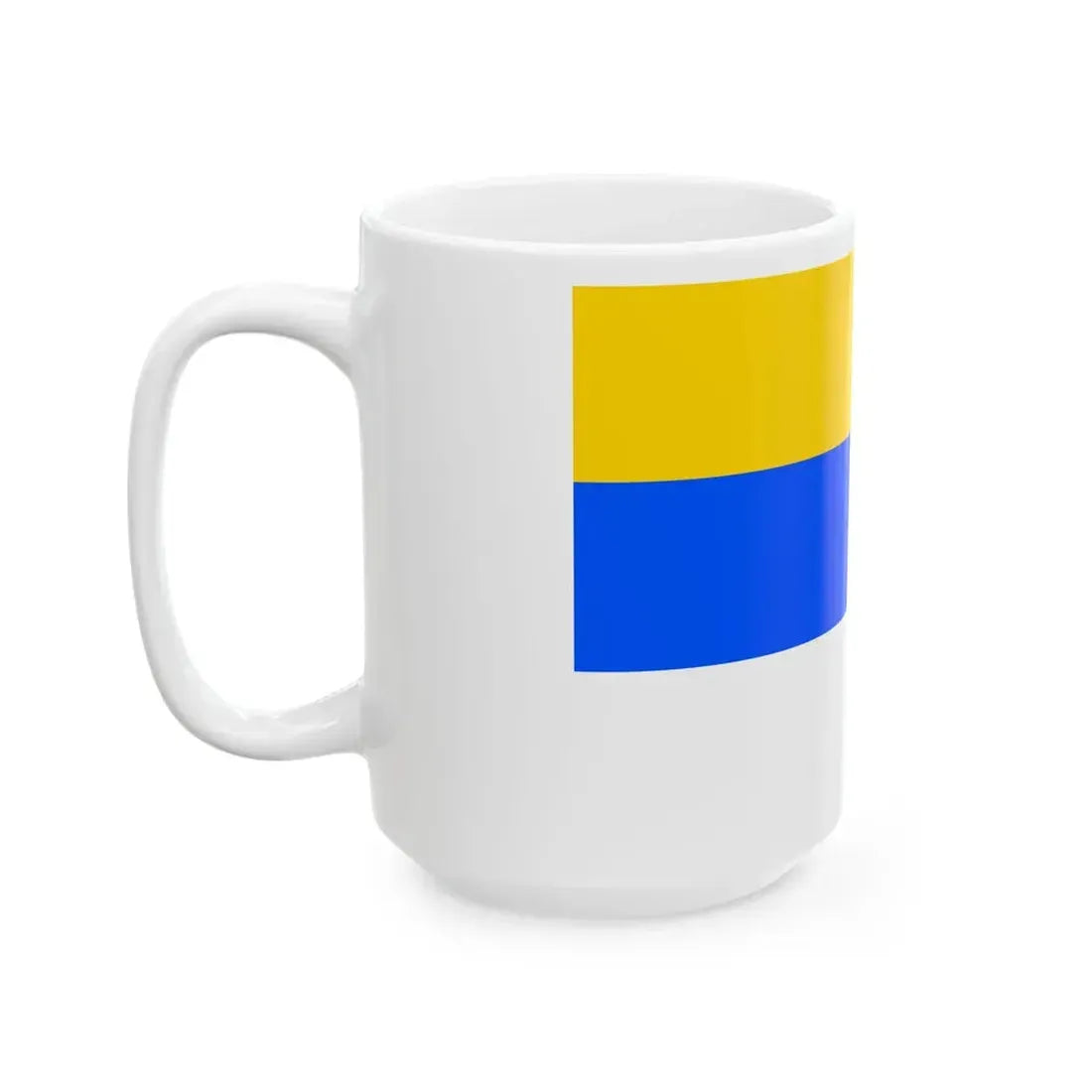 Flag of Prague 12 (Czech Republic) White Coffee Mug - Go Mug Yourself