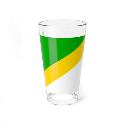 Flag of Prague 13 (Czech Republic) Pint Glass 16oz 16oz - Go Mug Yourself