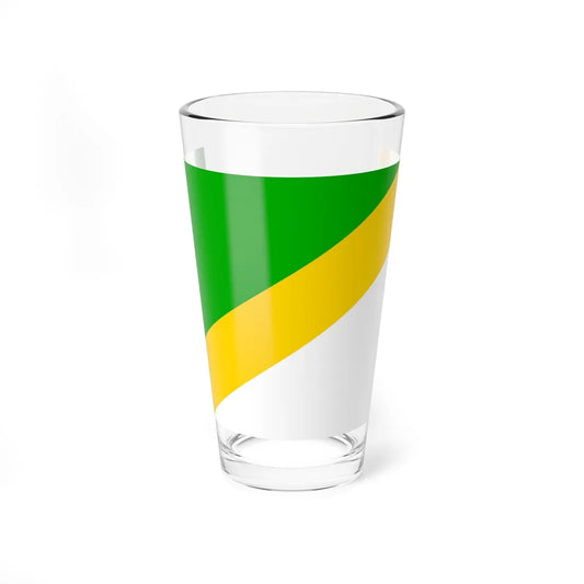 Flag of Prague 13 (Czech Republic) Pint Glass 16oz 16oz - Go Mug Yourself