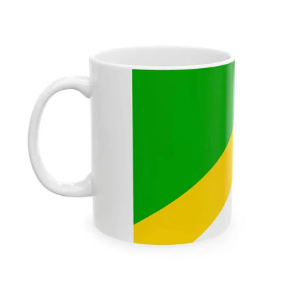 Flag of Prague 13 (Czech Republic) White Coffee Mug - Go Mug Yourself