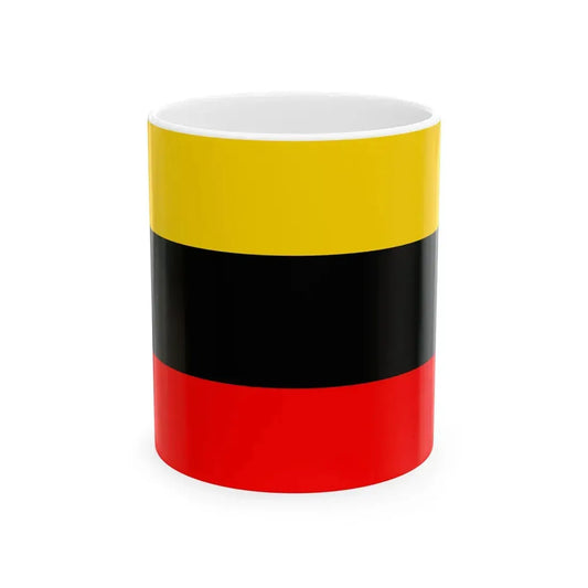 Flag of Prague 14 (Czech Republic) White Coffee Mug 11oz - Go Mug Yourself