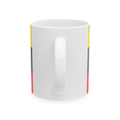 Flag of Prague 14 (Czech Republic) White Coffee Mug - Go Mug Yourself